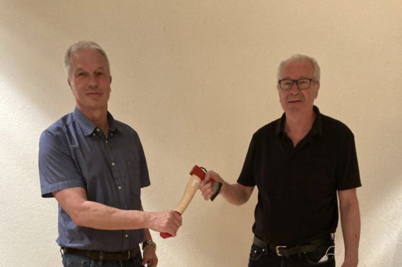 Hansjörg übergibt das Zepter an Urs